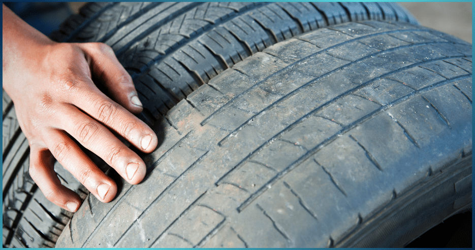 Where are the Tire Wear Bars Located on Most Tires