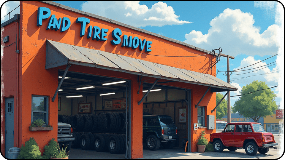 Tire Shops to change tires